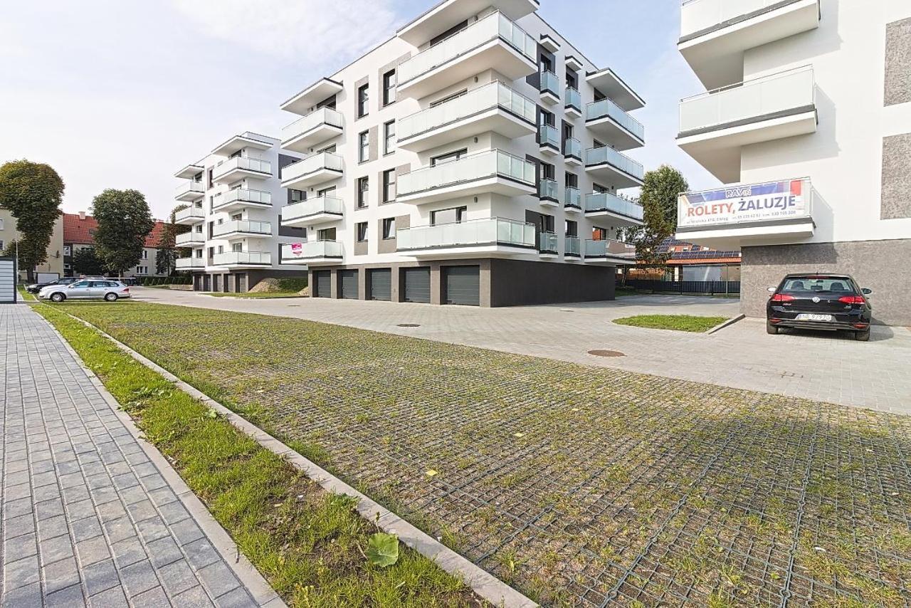 Varsovia Residence Apartament 19 Parking 埃尔布隆格 外观 照片