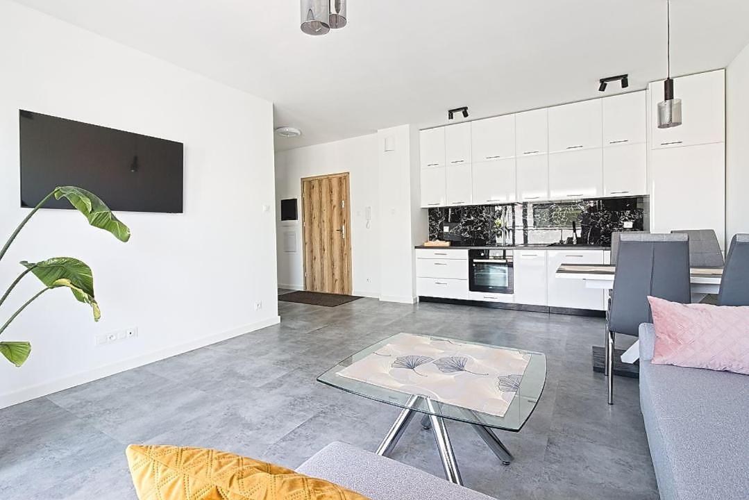 Varsovia Residence Apartament 19 Parking 埃尔布隆格 外观 照片